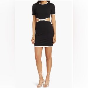 STAUD Fig Cutout Minidress